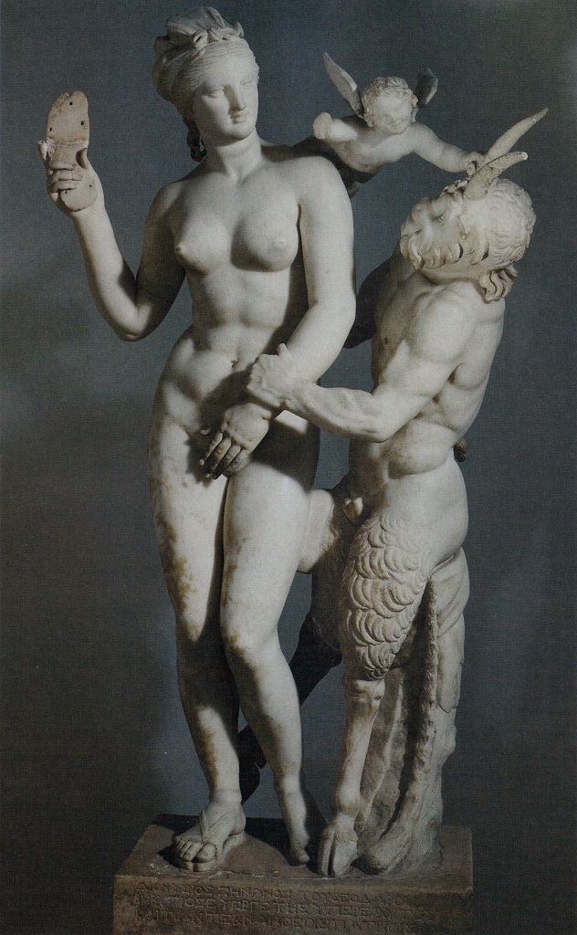 Aphrodite, Pan and Eros